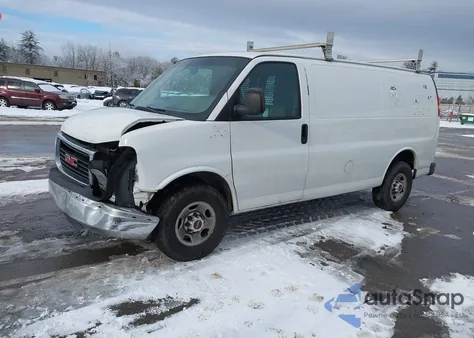2014 GMC Savana 2500 Work Van from USA, damaged, VIN 1GTW7FCA4E1911558